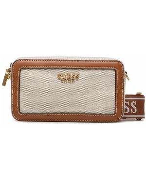 Guess Portemonnee Met Ritssluiting - Naturel