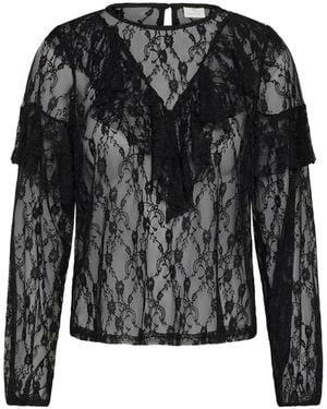 Kaffe Blouses & Hemden - Zwart