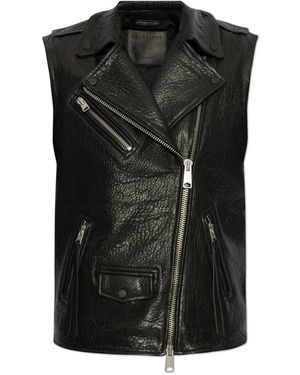 AllSaints Vests - Negro