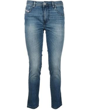 DIESEL Jeans in cotone ed elastan - Blu