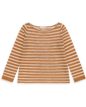 Maliparmi Round-Neck Knitwear - Natural