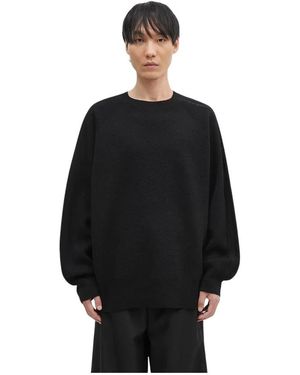 Y-3 3S Strickpullover - Schwarz