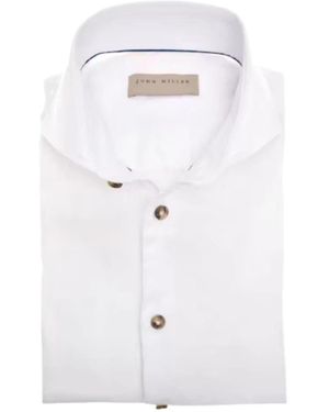 John Miller Formal Shirts - White
