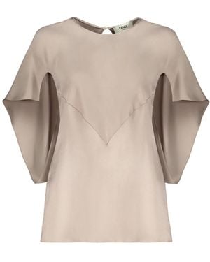 Fendi Blouses - Natural