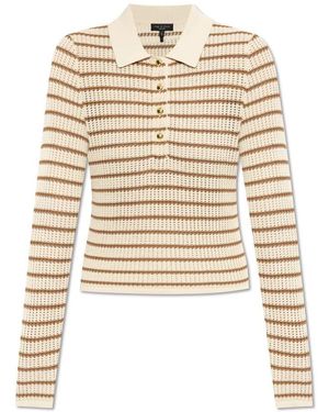 Rag & Bone Top viola - Natur