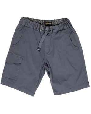 Refrigiwear Blaue Cargo-Shorts Für Männer