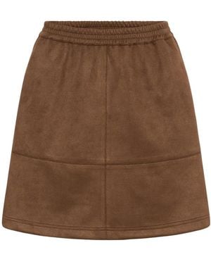 Kaffe Short Skirts - Marrón
