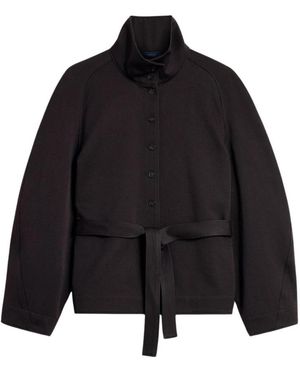 Soeur Belted Coats - Negro