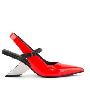 United Nude Court Shoes - Red