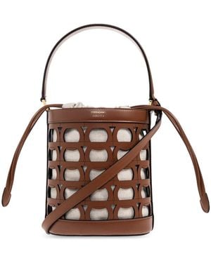 Ferragamo Bucket Bags - Marrone