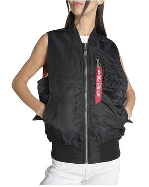 Alpha Industries Vests - Black