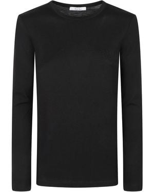 Max Mara Long Sleeve Tops - Negro