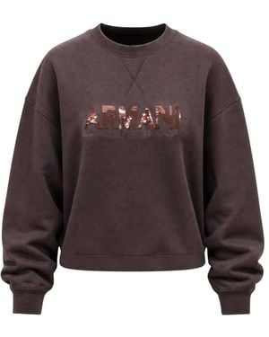 ARMANI EXCHANGE Sweatshirts - Marrón