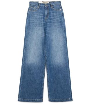 Roy Rogers Wide Jeans - Blue