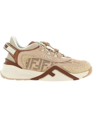 Fendi Schoenen ,Sneakers - Naturel