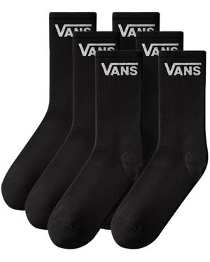 Vans Classic Half Crew Socks - Zwart