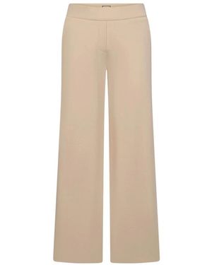 Seductive Wide Trousers - Neutro
