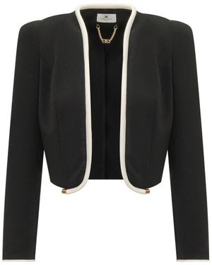 Elisabetta Franchi Blazers - Black