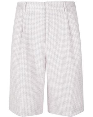 Tagliatore B-Effie Bermuda Shorts - Weiß