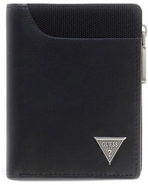 Guess Accessoires ,Zwart ,Leer Wallet