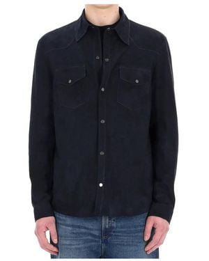 Salvatore Santoro Light Jackets - Blue