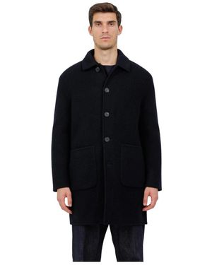 Gimo's Single-Breasted Coats - Nero
