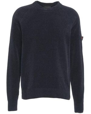 Peuterey Round-Neck Knitwear - Blue