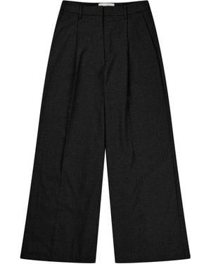 Munthe Wide Trousers - Black