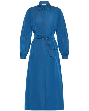 Max Mara Shirt Jurken - Blauw