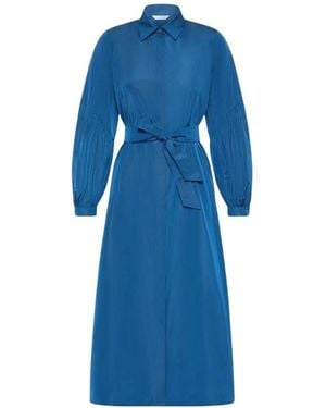 Max Mara Shirt Jurken - Blauw