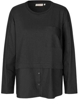 Masai Tops Met Lange Mouwen - Zwart