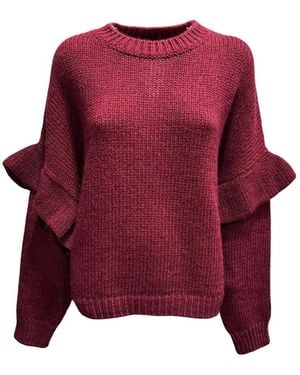 Essentiel Antwerp Round-Neck Knitwear - Rood