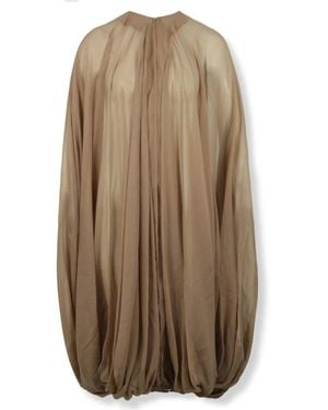 Rick Owens Temple Luxor Cape - Bruin