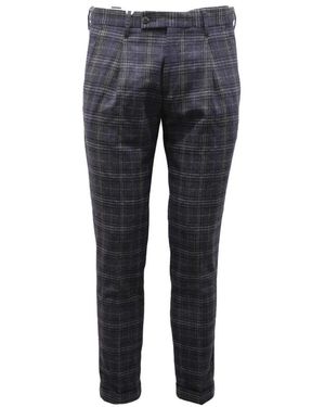 Michael Coal Slim-Fit Trousers - Blue