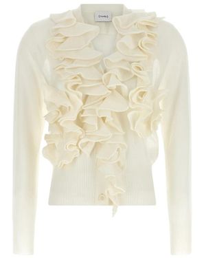 Nude Cardigan - Wit