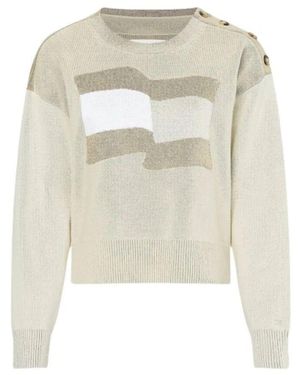 Tommy Hilfiger Round-Neck Knitwear - Blanc
