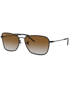 Ray-Ban Authentische Caravan Reverse Sonnenbrille - Schwarz