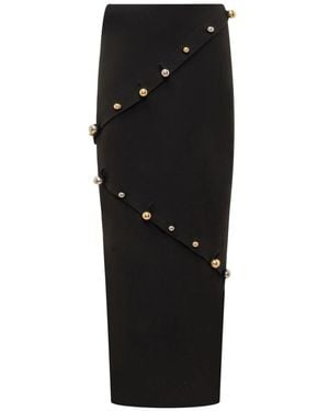 A.W.A.K.E. MODE Maxi Skirts - Black