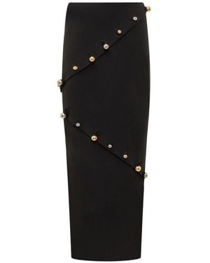 A.W.A.K.E. MODE Maxi Skirts - Black