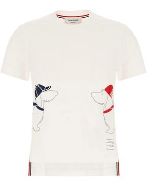 Thom Browne T-Shirts - White