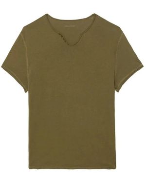 Zadig & Voltaire T-Shirts - Verde