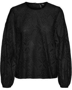 Vero Moda Blouses - Zwart