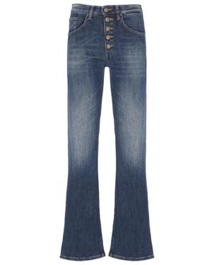 Dondup Boot-Cut Jeans - Blau