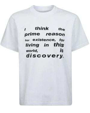 Sacai T-Shirts - Bianco