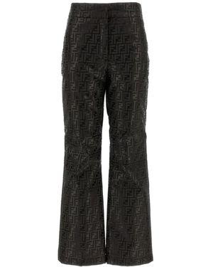 Fendi Broeken ,Bruin ,Broeken - Zwart