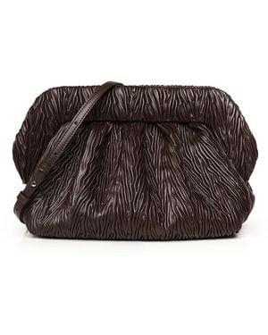 THEMOIRÈ Clutches - Brown