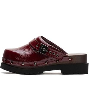 Scholl Clogs - Red
