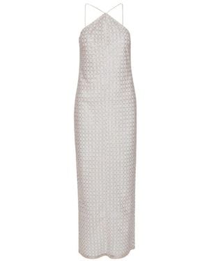 ROTATE BIRGER CHRISTENSEN Kleid Kollektion - Weiß