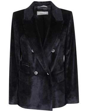Peserico Jassen ,Blauw ,Blazer - Zwart