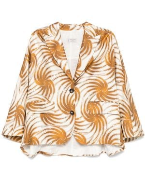 Alberto Biani Blazers - Metallic